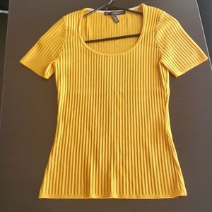 White House Black Market Scoop Neck